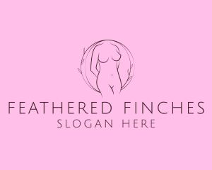 Nude Sexy Skin Care logo design