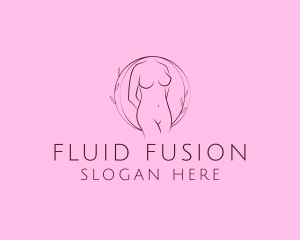 Nude Sexy Skin Care logo design