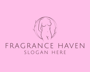 Nude Sexy Skin Care logo design