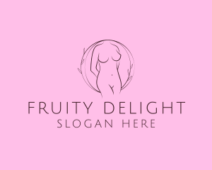 Nude Sexy Skin Care logo design