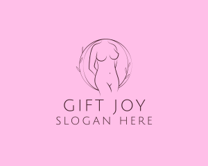 Nude Sexy Skin Care logo design