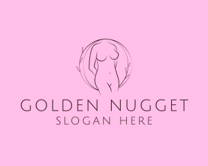 Nude Sexy Skin Care logo design