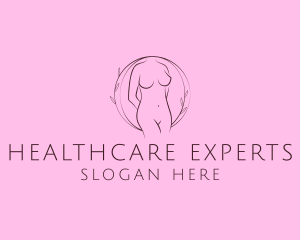 Nude Sexy Skin Care logo design