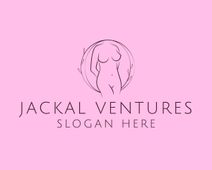 Nude Sexy Skin Care logo design