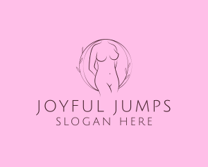 Nude Sexy Skin Care logo design