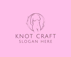 Nude Sexy Skin Care logo design