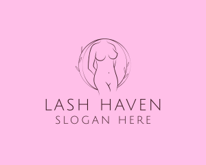 Nude Sexy Skin Care logo design