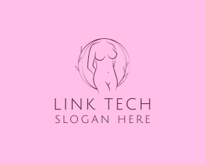 Nude Sexy Skin Care logo design