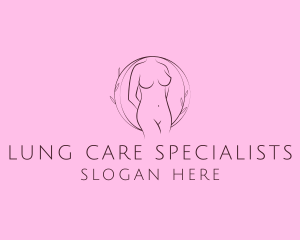 Nude Sexy Skin Care logo design