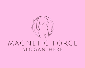 Nude Sexy Skin Care logo design