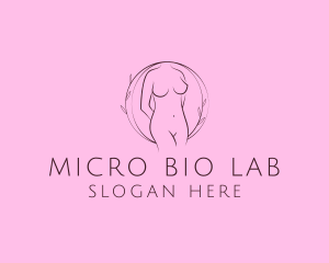 Nude Sexy Skin Care logo design