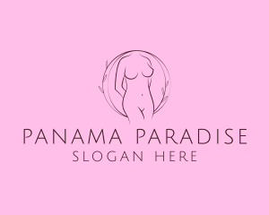 Nude Sexy Skin Care logo design