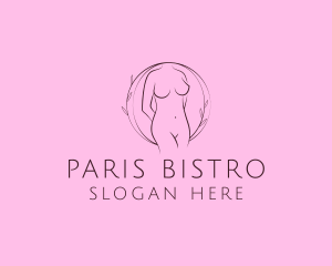 Nude Sexy Skin Care logo design