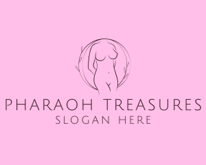 Nude Sexy Skin Care logo design