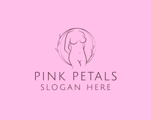 Nude Sexy Skin Care logo design