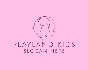 Nude Sexy Skin Care logo design