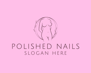 Nude Sexy Skin Care logo design