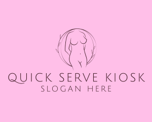 Nude Sexy Skin Care logo design