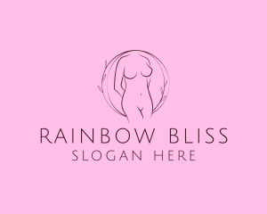 Nude Sexy Skin Care logo design