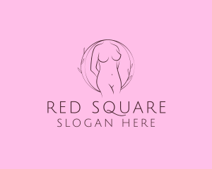 Nude Sexy Skin Care logo design