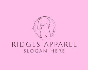 Nude Sexy Skin Care logo design