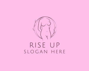 Nude Sexy Skin Care logo design