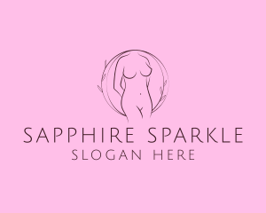 Nude Sexy Skin Care logo design
