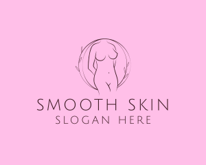 Nude Sexy Skin Care logo design