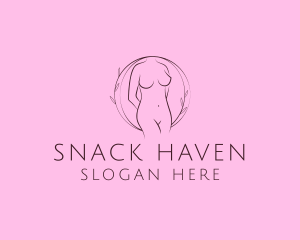 Nude Sexy Skin Care logo design