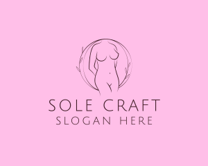 Nude Sexy Skin Care logo design