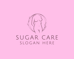 Nude Sexy Skin Care logo design