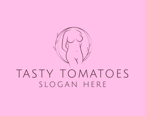 Nude Sexy Skin Care logo design