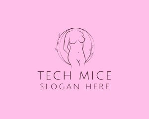 Nude Sexy Skin Care logo design