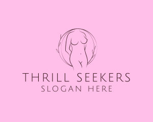 Nude Sexy Skin Care logo design