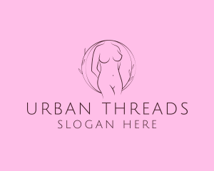 Nude Sexy Skin Care logo design