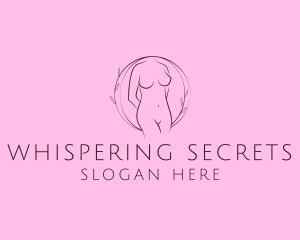 Nude Sexy Skin Care logo design