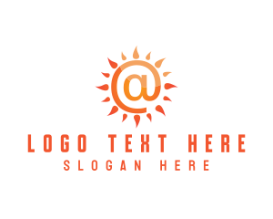Orange Sun - Summer Sun @ logo design