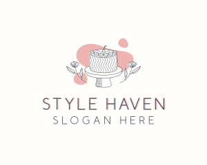 Shortcake - Sweet Cake Patisserie logo design