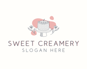 Sweet Cake Patisserie logo design