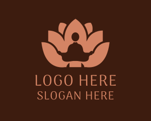 Lotus - Lotus Spa Yoga Wellness logo design