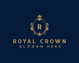 Premium Royal Crown logo design