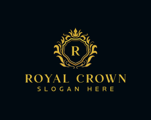 Royal Crown Shield logo design