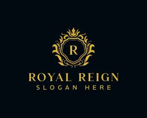 Royal Crown Shield logo design