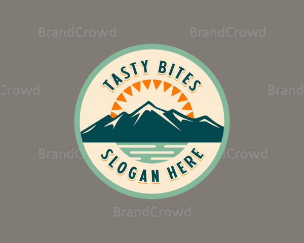 Mountain Lake Campsite Logo