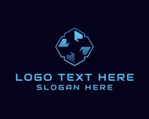 App - AI Technology Programmer logo design