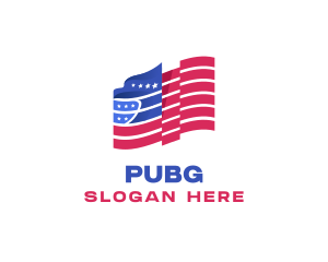 Politician - American Flag Eagle logo design
