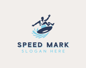 Water Tubing League  logo design