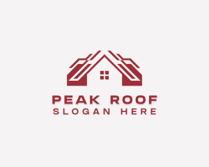 Roof - Roof Real Estate Roofing logo design