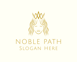 Luxury Beauty Queen Fashion logo design