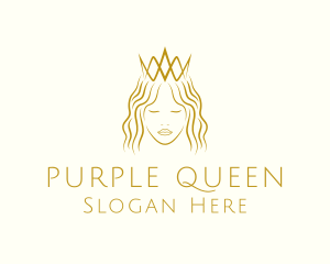 Luxury Beauty Queen Fashion logo design